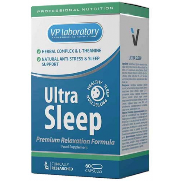 VP Laboratory Формула для сна Ultra Sleep 60 капсу...