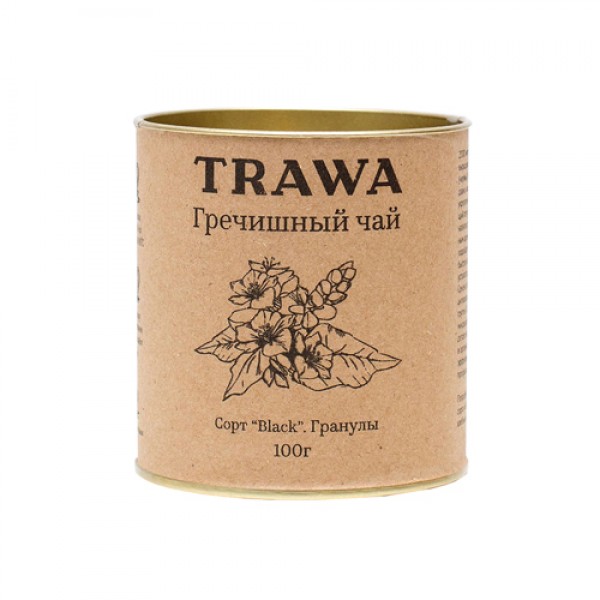 Trawa Чай гречишный `Black`, гранулы 100 г...