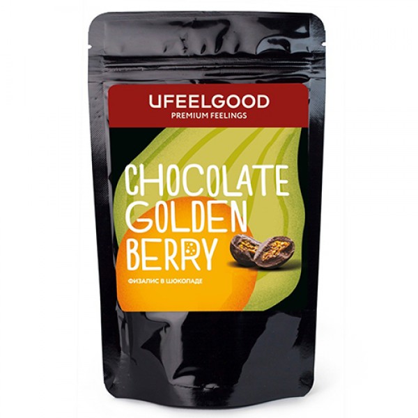Ufeelgood Физалис в сыром шоколаде / Raw chocolate covered golden berries 50 г