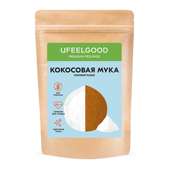 Ufeelgood Мука кокосовая / Coconut flour 200 г