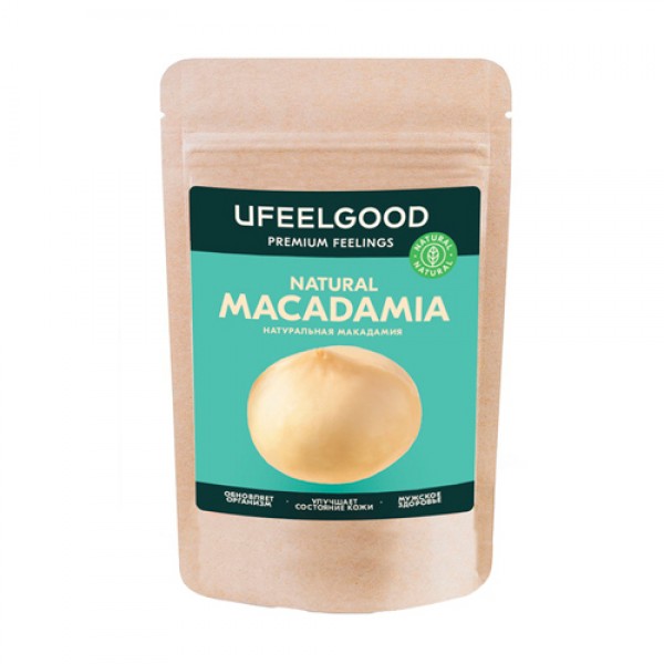 Ufeelgood Макадамия очищенная / Macadamia 50 г...