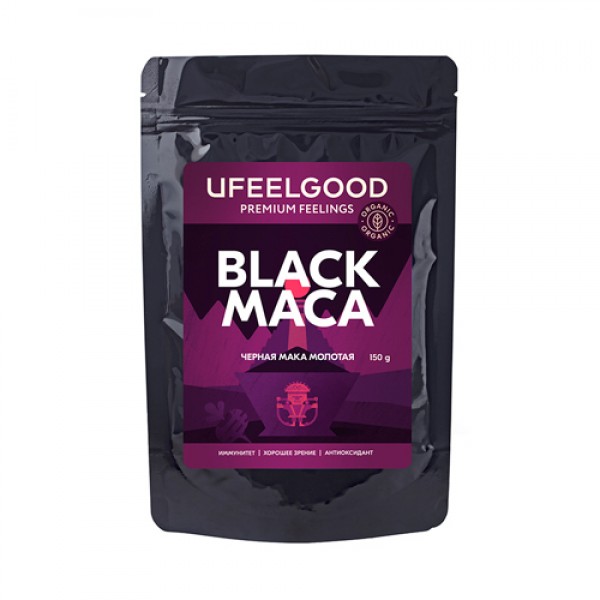 Ufeelgood Мака черная молотая / Black maca powder ...