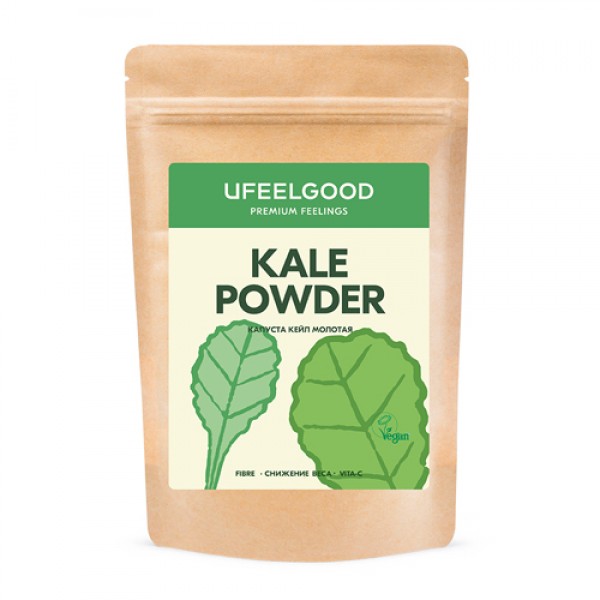 Ufeelgood Органическая молотая капуста кейл / Organic Kale Powder 200 г