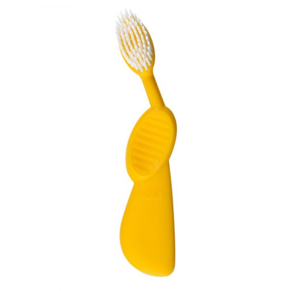 Radius Щётка зубная `Flex Brush`, жёлтая, для левшей 1 шт