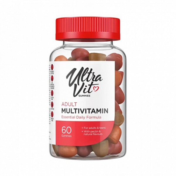 UltraVit Мультивитамины для взрослых 60 жевательны...