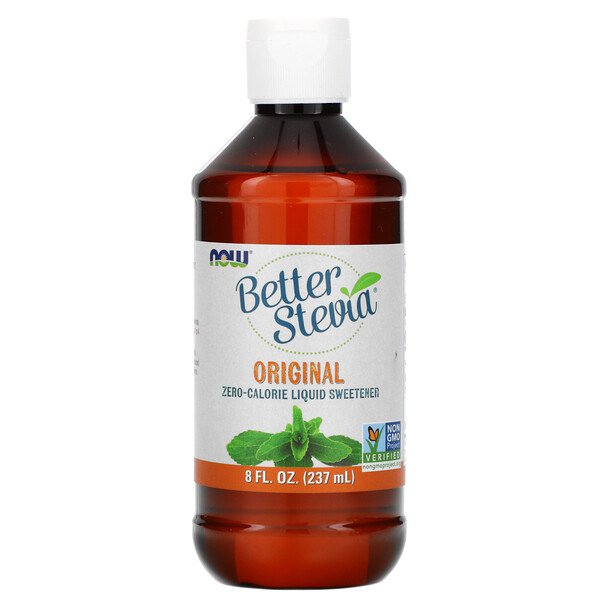 Now Foods Better Stevia жидкий бескалорийный подсластитель оригинальный 237 мл