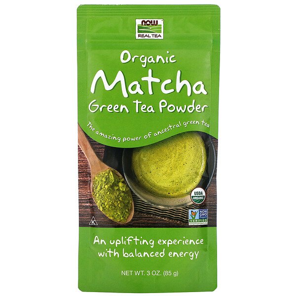 Now Foods Real Tea органический зеленый чай матча порошок 85 г