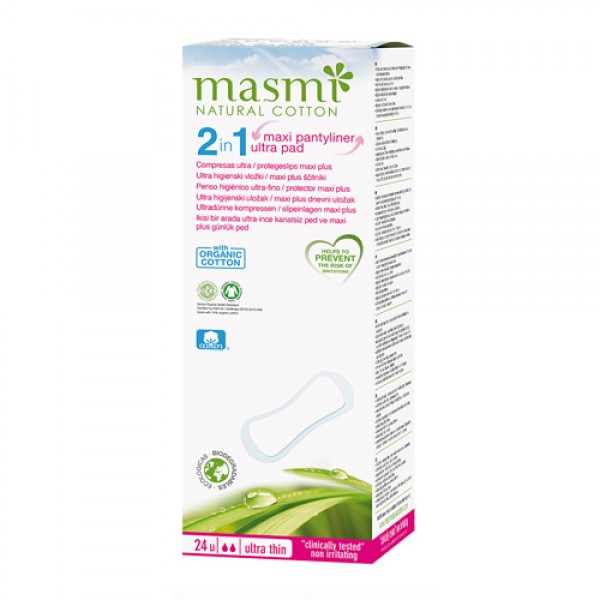 Masmi Прокладки 2 в 1 'Soft Maxi Plus' 24 шт