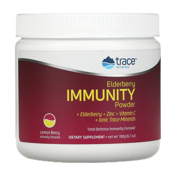 Trace Minerals Research Бузина Immunity Powder Яго...