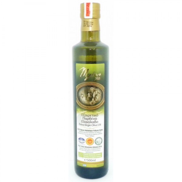 Mylos Plus Масло оливковое высшего качества Extra Virgin Olive Oil Organic 500 мл