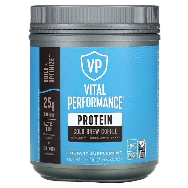 Vital Proteins Протеин Vital Performance Protein Холодный кофе 782 г