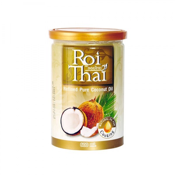 Roi Thai Масло кокосовое 100%, рафинированное 600 мл