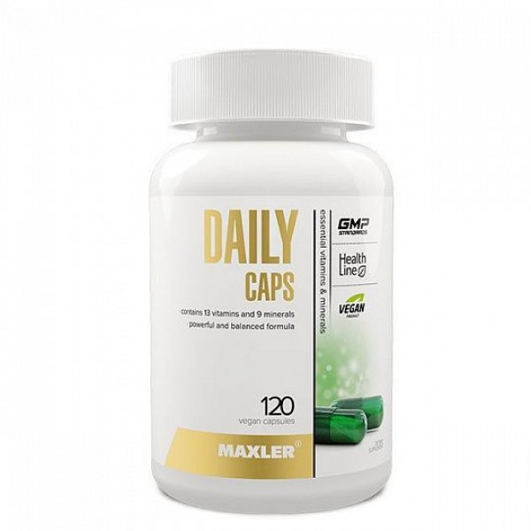 Maxler Мультивитамины Daily Caps 120 капсул...
