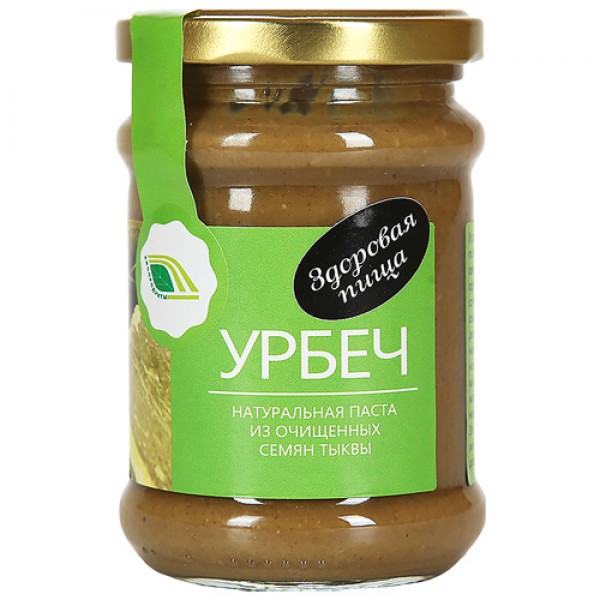 Биопродукты Урбеч из очищенных семян тыквы 280 г...