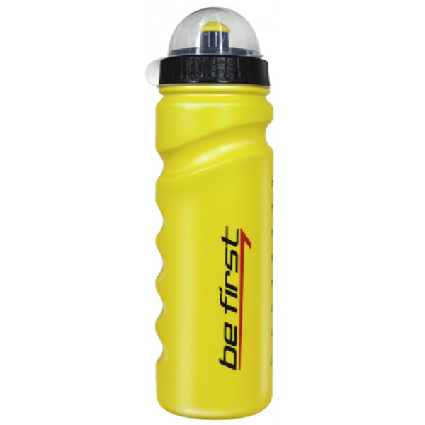 Be First Бутылка для воды Be First (75-yellow) 750 мл желтая с крышкой
