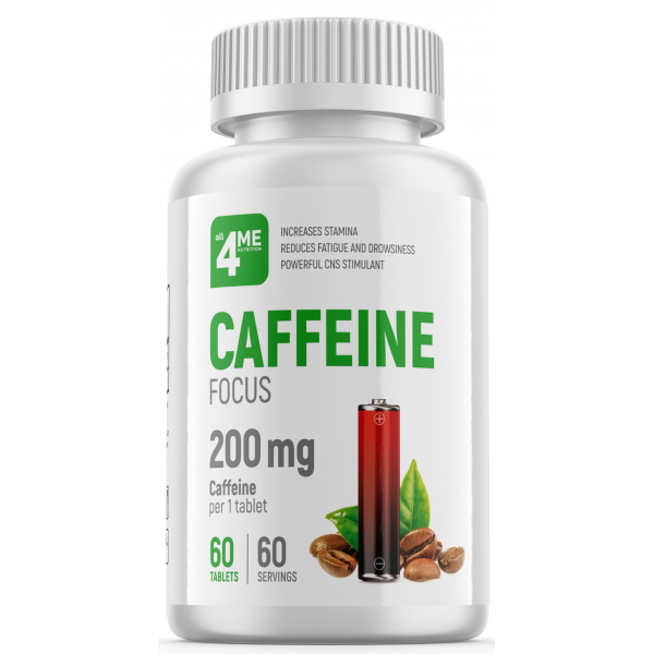 4Me Nutrition Кофеин 200 мг 60 таблеток...