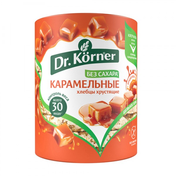 Dr. Korner Хлебцы хрустящие `Кукурузно-рисовые`, к...