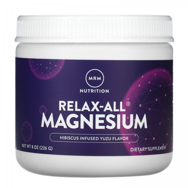 MRM Relax-All Magnesium Hibiscus Infused Yuzu 8 oz (226 g)