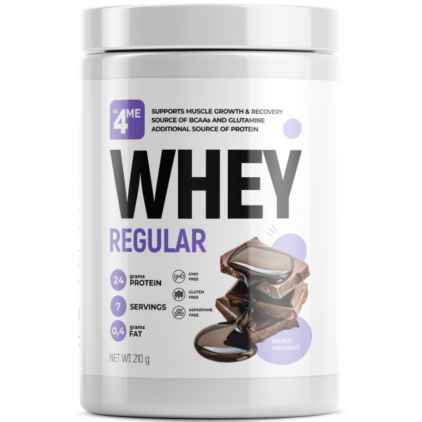 4Me Nutrition Протеин Whey Regular 210 г Двойной шоколад
