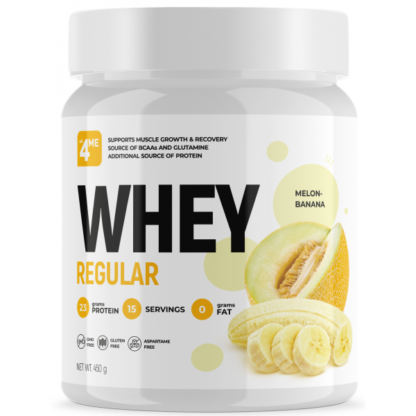 4Me Nutrition Протеин Whey Regular 450 г Дыня-банан