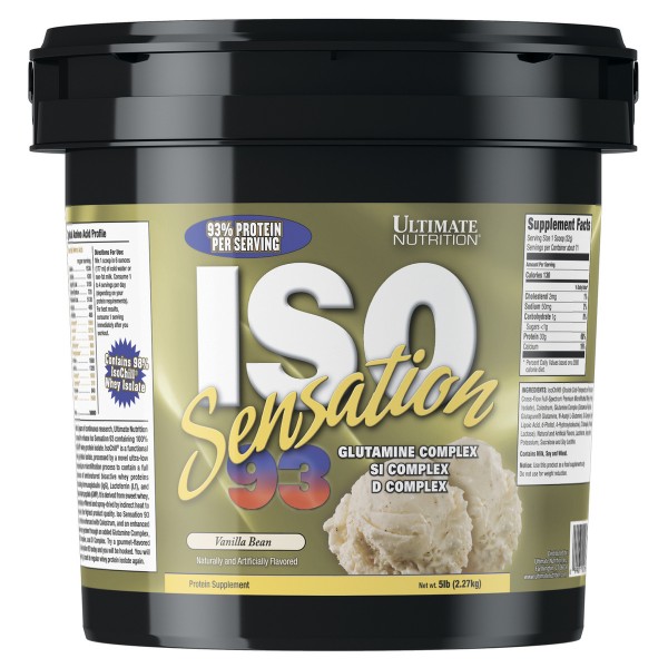 Ultimate Nutrition Протеин ISO Sensation 2270 г Ва...