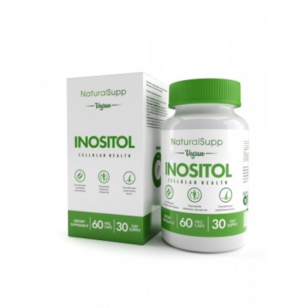 NaturalSupp Инозитол 600 мг веган 60 капсул...