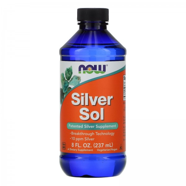 Now Foods Silver Sol серебряная вода 237 мл...
