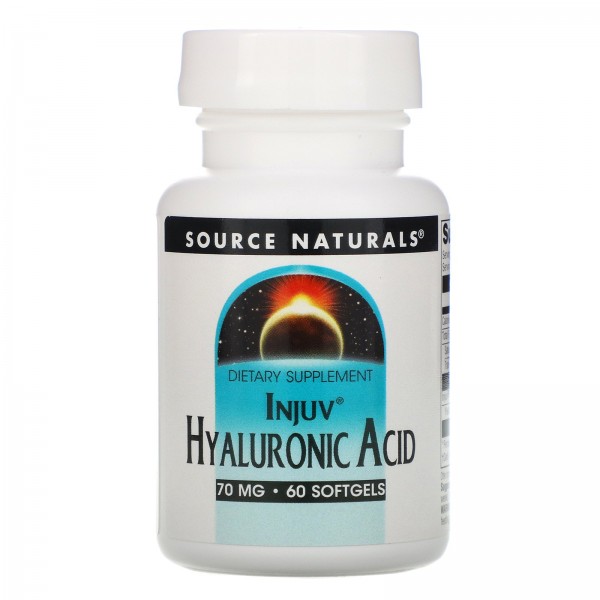 Source Naturals Injuv гиалуроновая кислота 70 мг 6...
