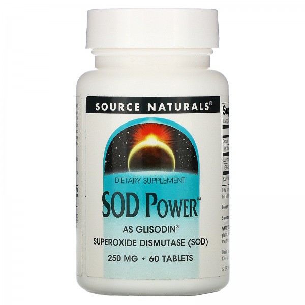 Source Naturals Супероксиддисмутаза SOD Power 250 ...
