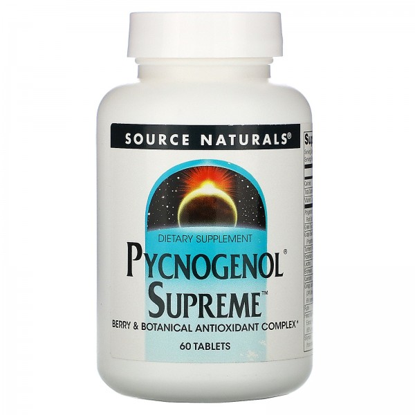 Source Naturals Пикногенол Supreme 60 таблеток...