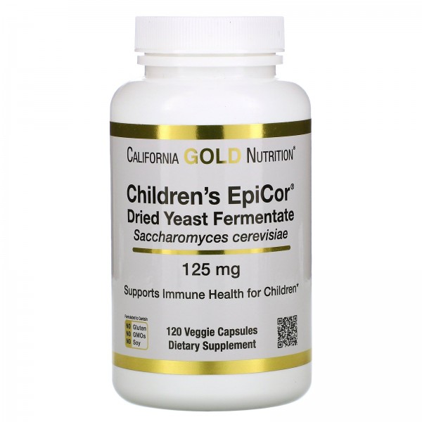 California Gold Nutrition Children's Epicor 125мг ...