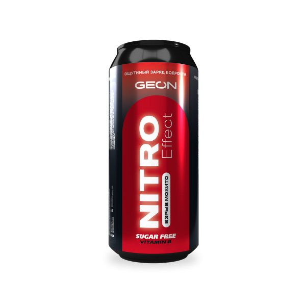 GEON Энергетик Nitro Effect 500 мл Взрыв мохито