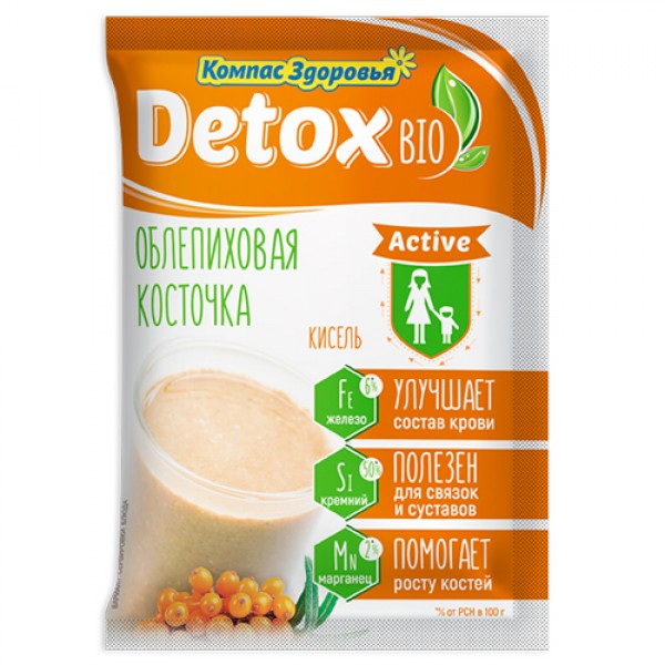 Компас здоровья Кисель detox bio Active `Облепихов...