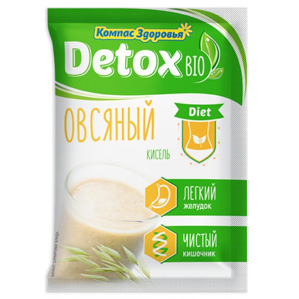 Компас здоровья Кисель detox bio Diet `Овсяный` 25...