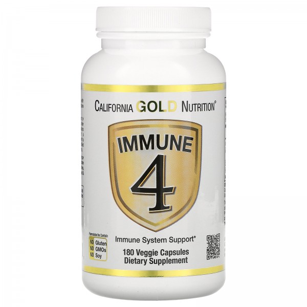 California Gold Nutrition Immune4 для укрепления и...