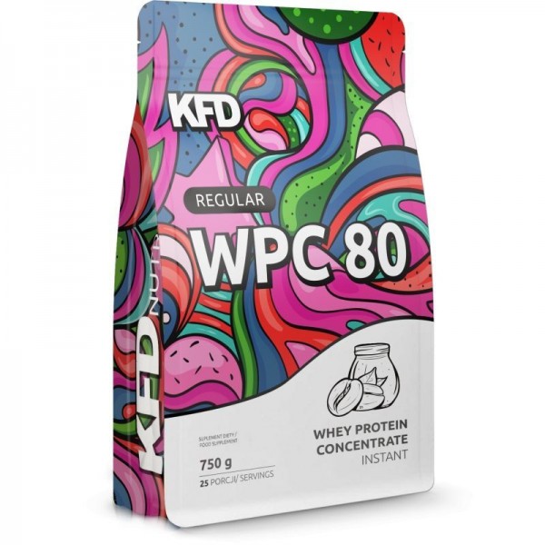 KFD Протеин Regular WPC 80 750 г Крем-брюле