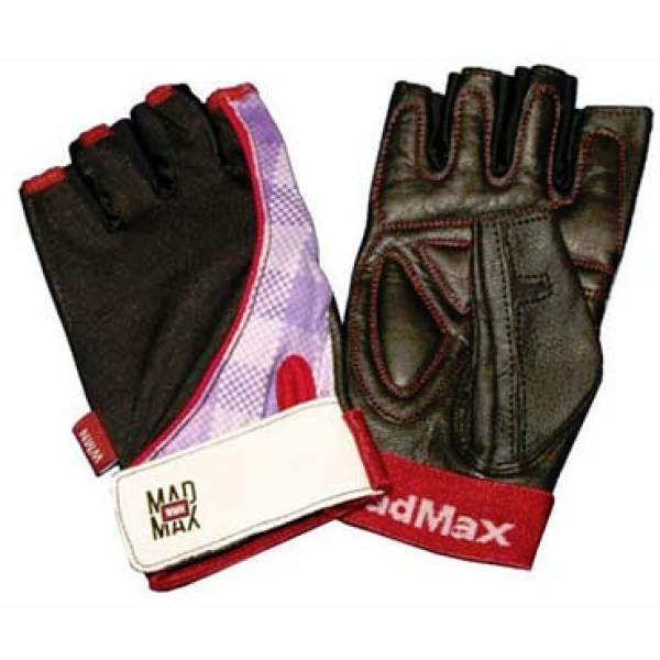 MADMAX Перчатки женские `Nine-eleven` MFG911 Черный-серый S