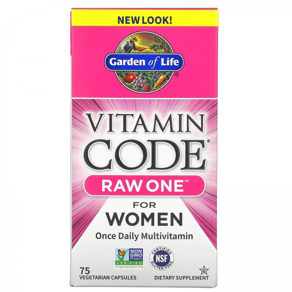 Garden of Life Витамин Code RAW One мультивитамины...