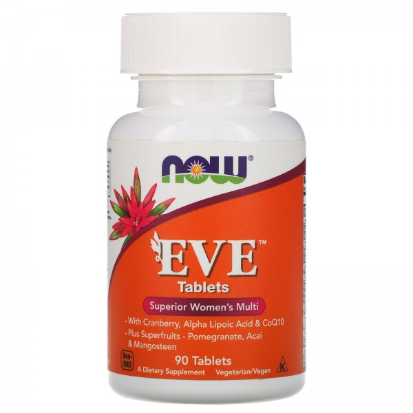 Now Foods Мультивитамины женские Ева 90 таблеток...