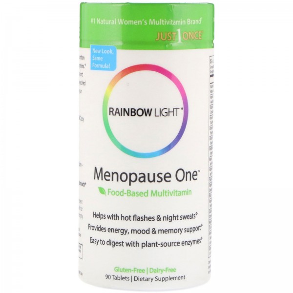 Rainbow Light Menopause One мультивитаминный комплекс на пищевой основе 90таблеток