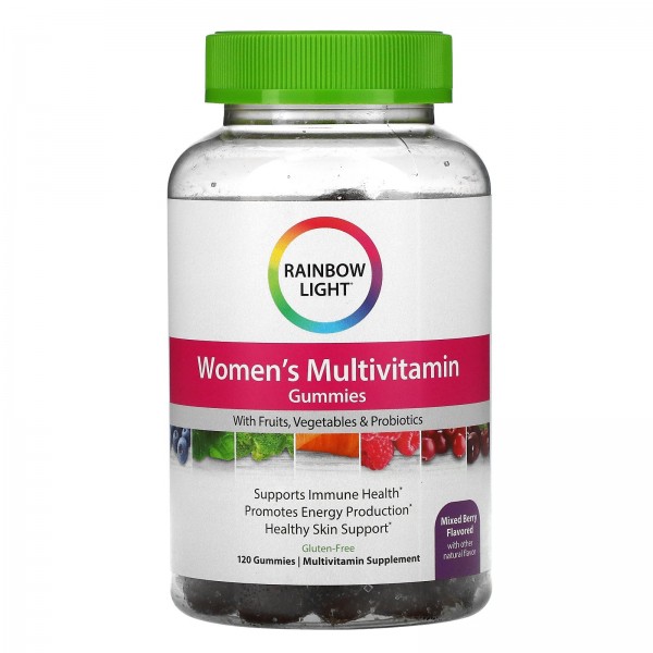 Rainbow Light Женские витамины Women's Multivitamin Ягодный микс 120 жевательных мармеладок