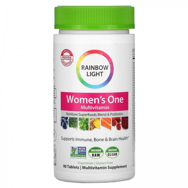 Rainbow Light Женские витамины Women's One 90 таблеток