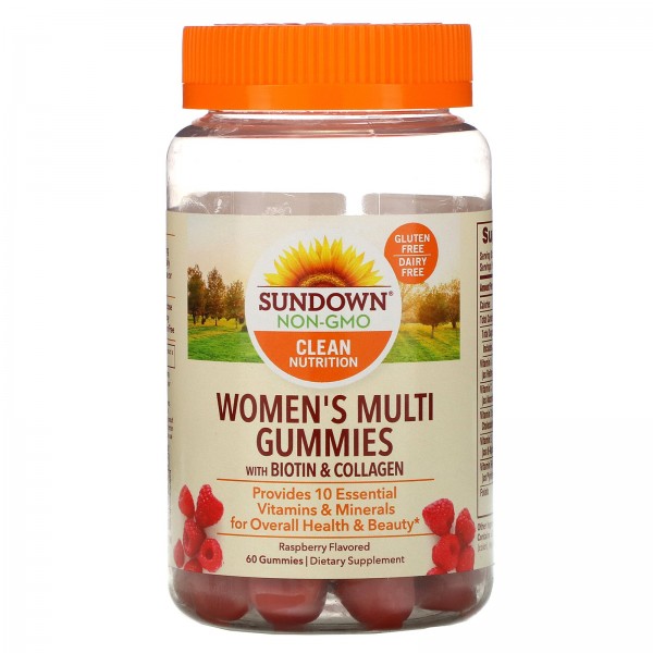 Sundown Naturals Женские мультивитамины с биотином...