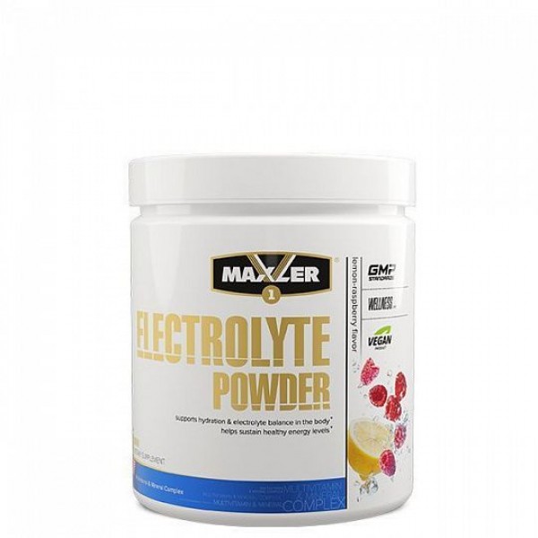 Maxler Электролиты Electrolyte Powder 204 г Лимон-малина