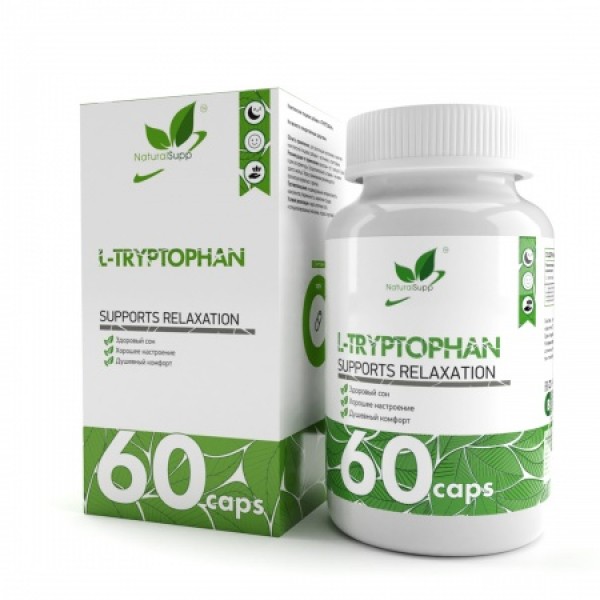 NaturalSupp Триптофан 500 мг 60 капсул...