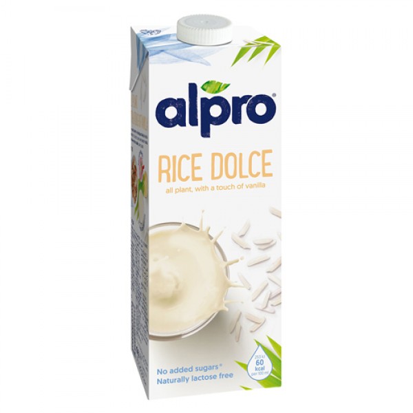 Alpro Напиток `Рисовый` со вкусом ванили 1000 мл