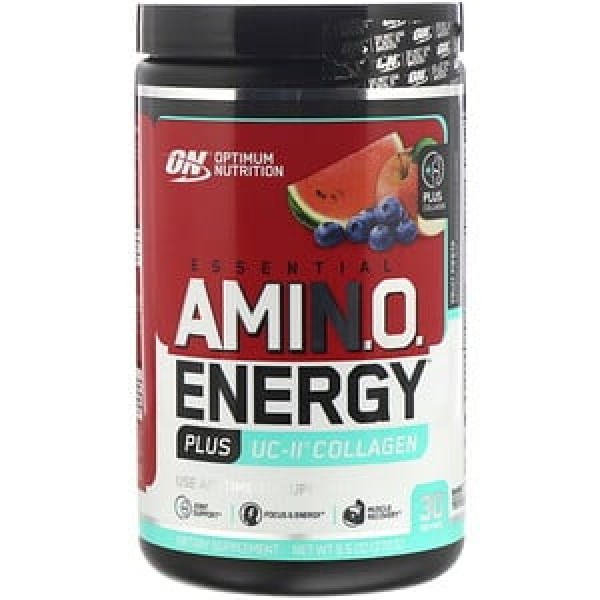 Optimum Nutrition Аминокислоты Amino Energy плюс коллаген 2 типа 270 г Фруктовая фиеста