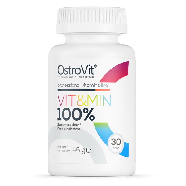 Ostrovit Мультивитамины 100% Vit&Min 30 таблеток...