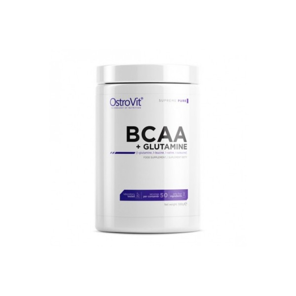 Ostrovit BCAA с глютамином 500 г без вкуса