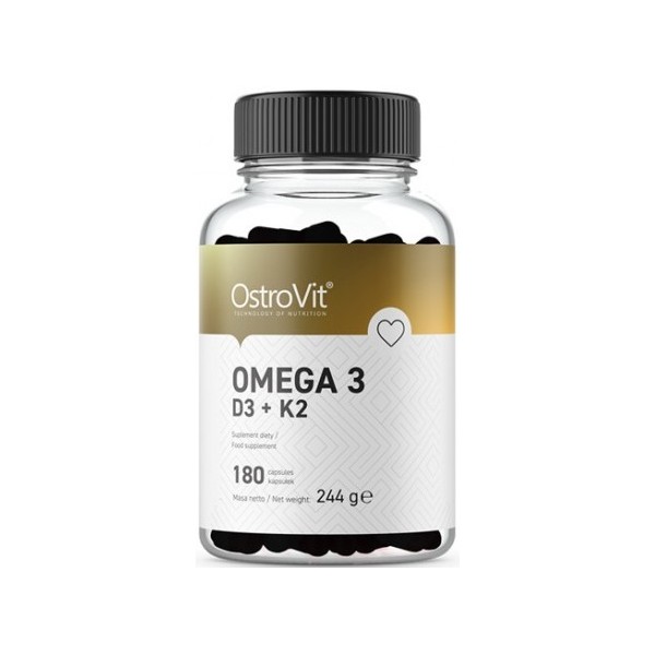 Ostrovit Омега-3 с витаминами D3-K2 90 капсул